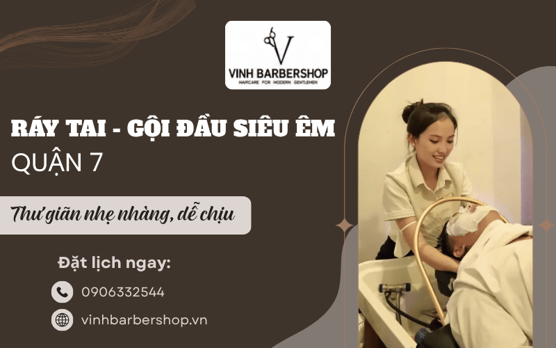 ráy tai - gội đầu siêu êm Quận 7